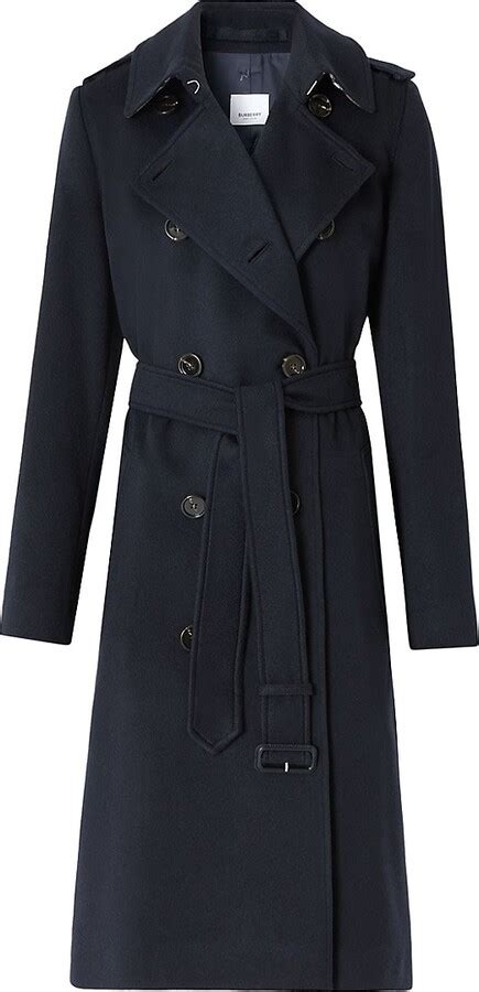 burberry 100 cashmere coat|Burberry kensington belted cashmere coat.